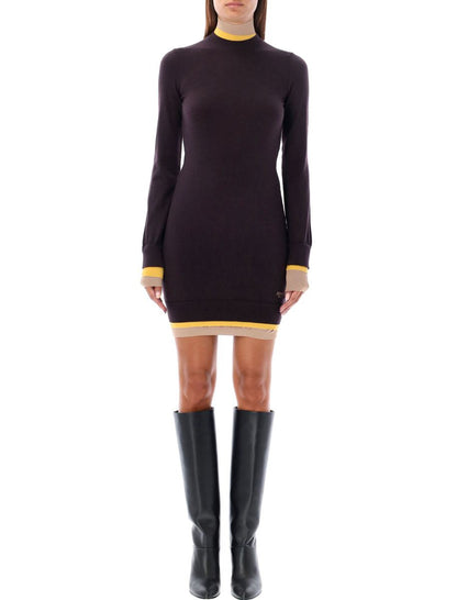 Fendi Mehrlagiges Minikleid