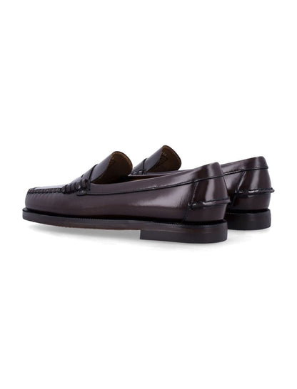 Sebago Classic Dan Loafer aus gebürstetem Leder
