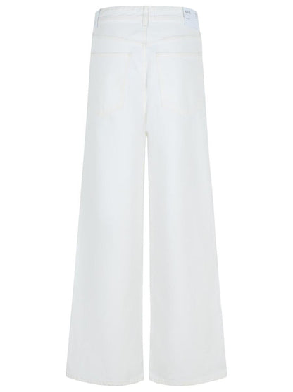 Agolde „Vana“ weiße Baumwolljeans