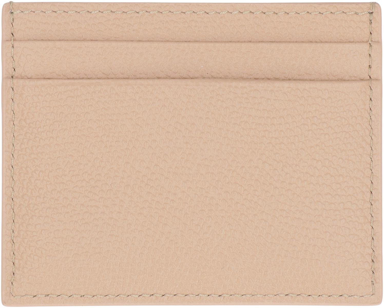 Valentino Garavani Vlogo Signature Kartenetui aus Leder