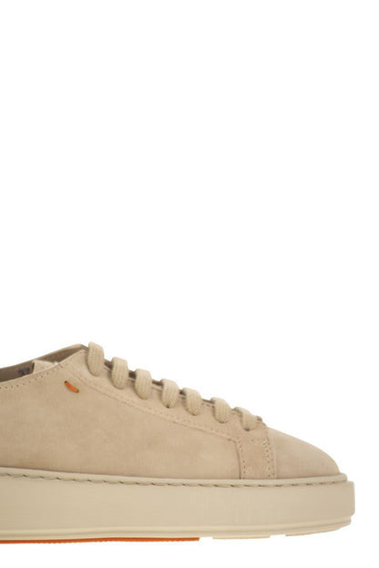 Santoni Wildleder-Sneaker