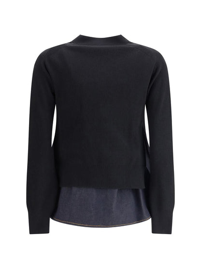 Sacai Strickwaren