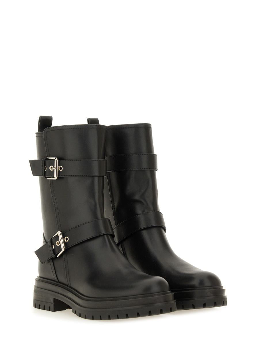 Gianvito Rossi Stiefel "Thiago"