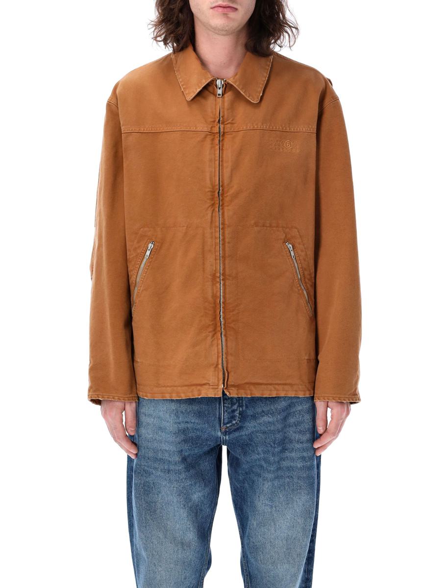 MM6 Maison Margiela Baumwoll-Canvas-Jacke