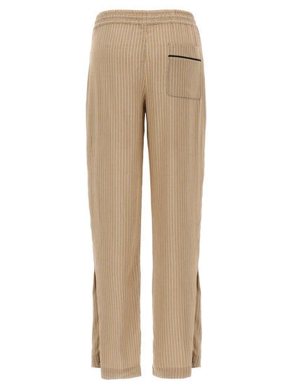 Victoria Beckham – Pyjamahose mit Faltendetail