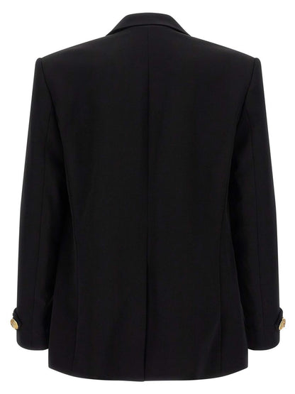 Balmain Blazer mit Blattstickerei