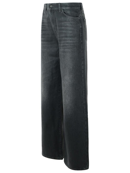 7 For All Mankind – Schwarze Lakritz-Jeans