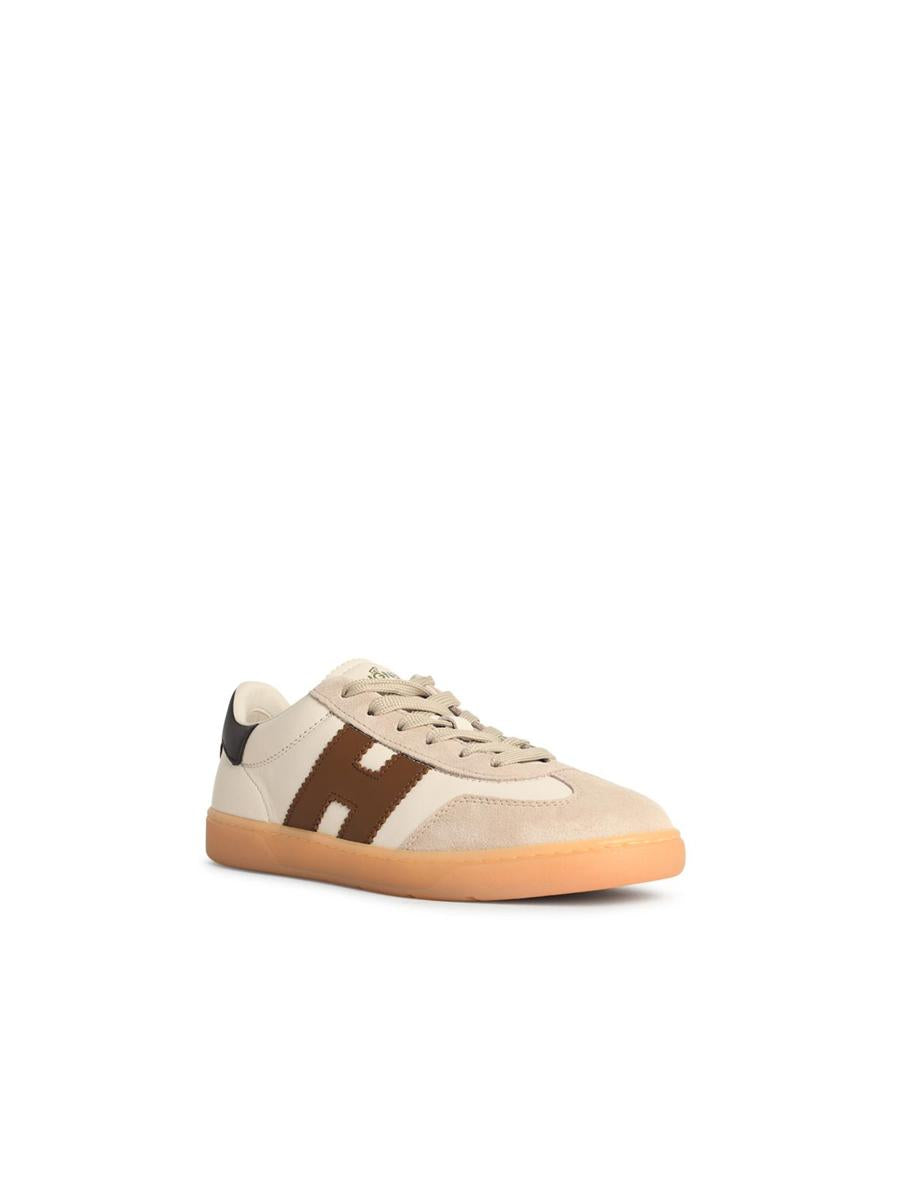Hogan „Cool“ – Weiße Wildleder-Sneaker