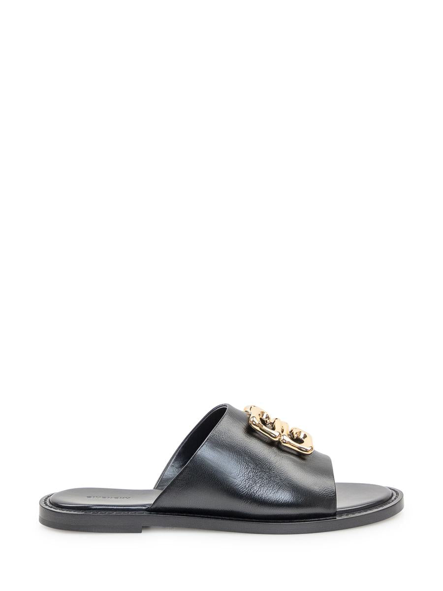 Givenchy Sandalen Slides 4G Liquid