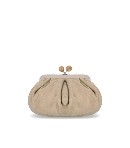 Weekend Max Mara Pasticcino Valois Kleine beige Clutch
