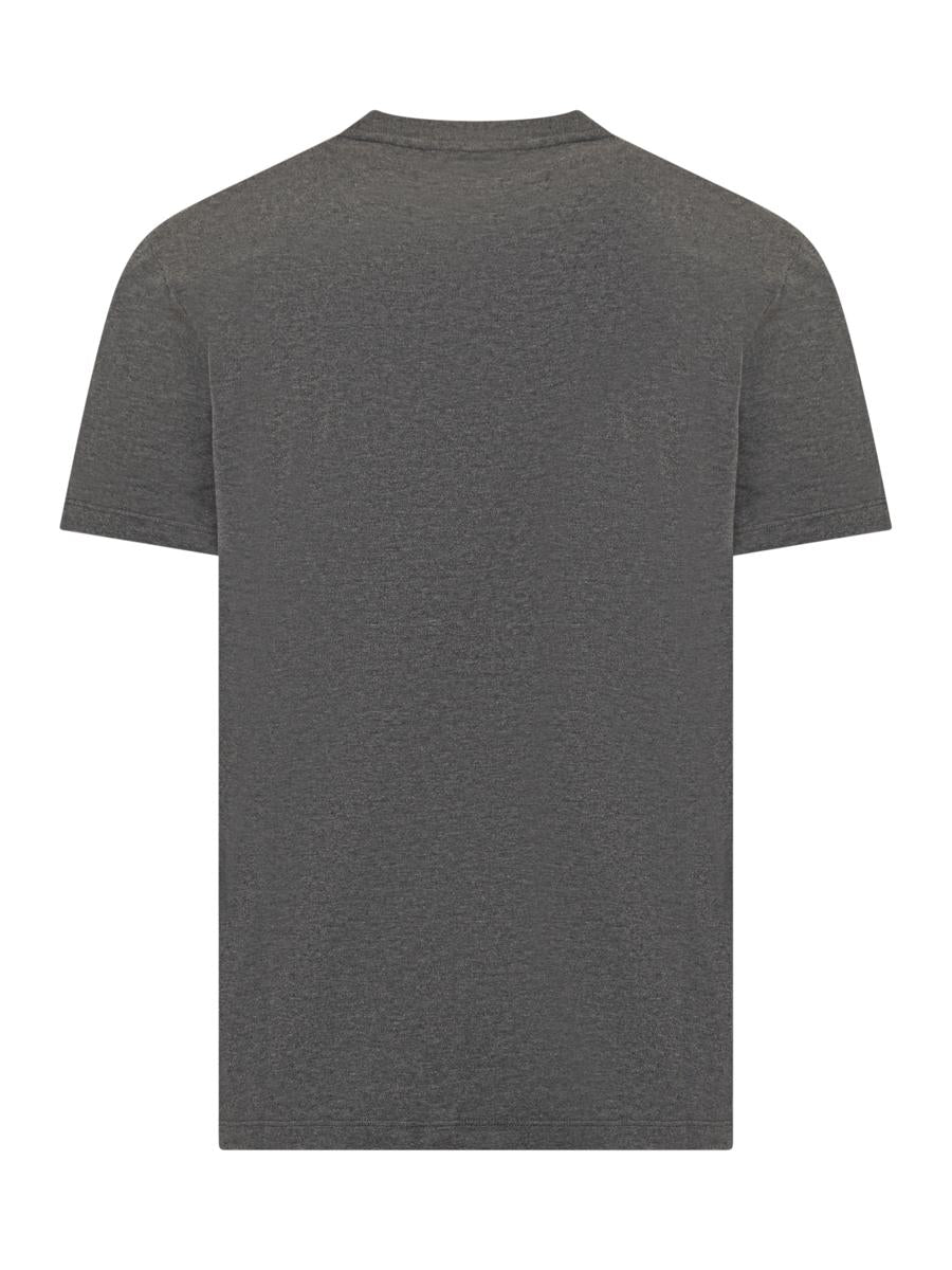 Versace Versace – Cartouche – T-Shirt mit Pailletten