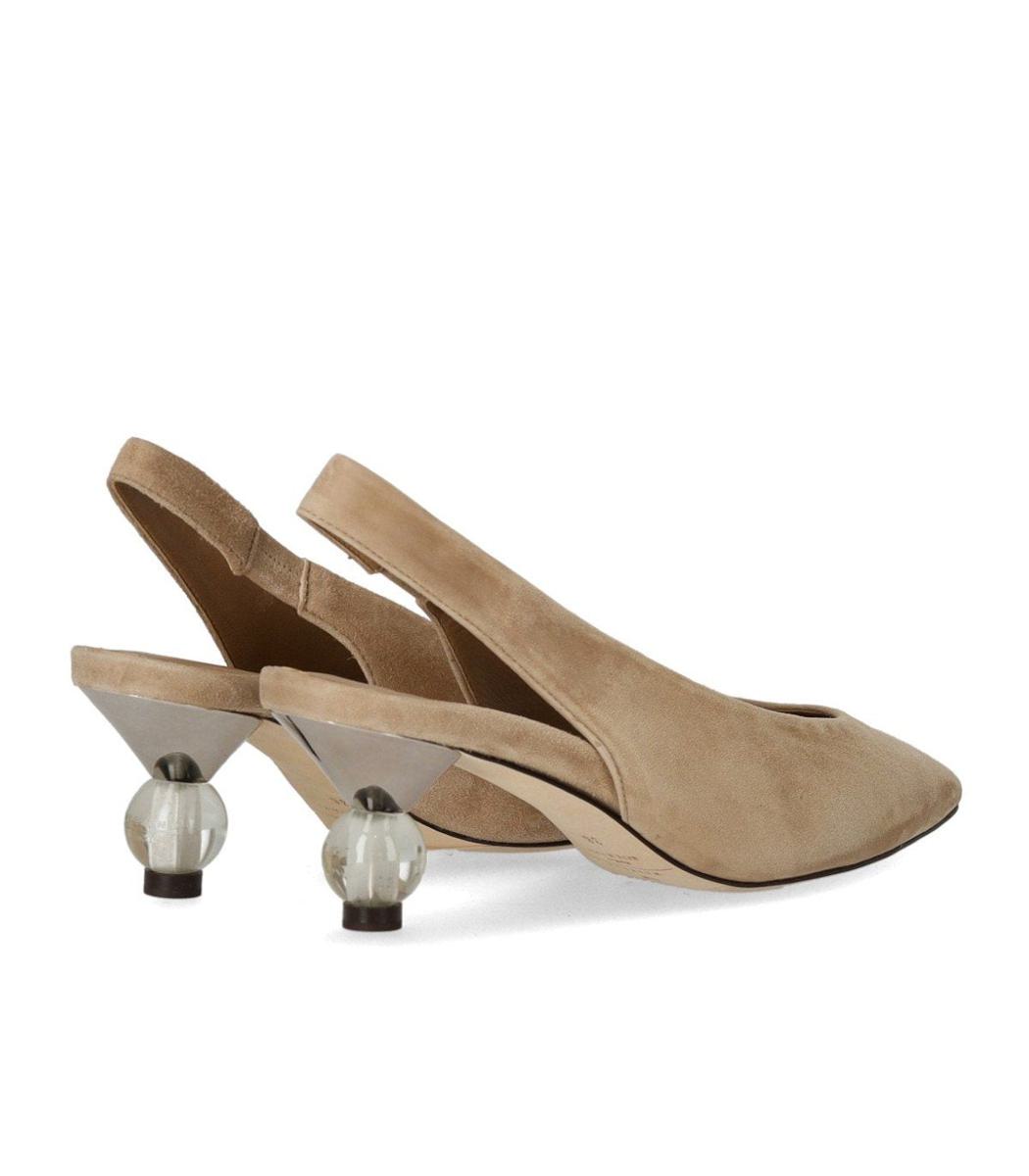 Weekend Max Mara – Orma – Beige Slingback-Pumps