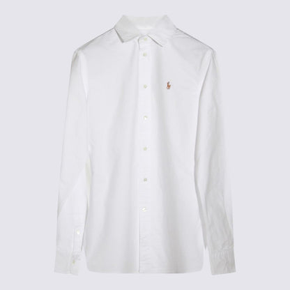 Polo Ralph Lauren Weißes Baumwollhemd