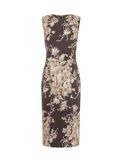 Dolce &amp; Gabbana Dolce &amp; Gabbana Ärmelloses Blumenkleid