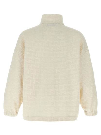 Fendi Allover-Logo-Sweatshirt