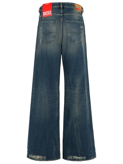 Diesel „1996 D-Sire“ dunkelblaue Baumwolljeans