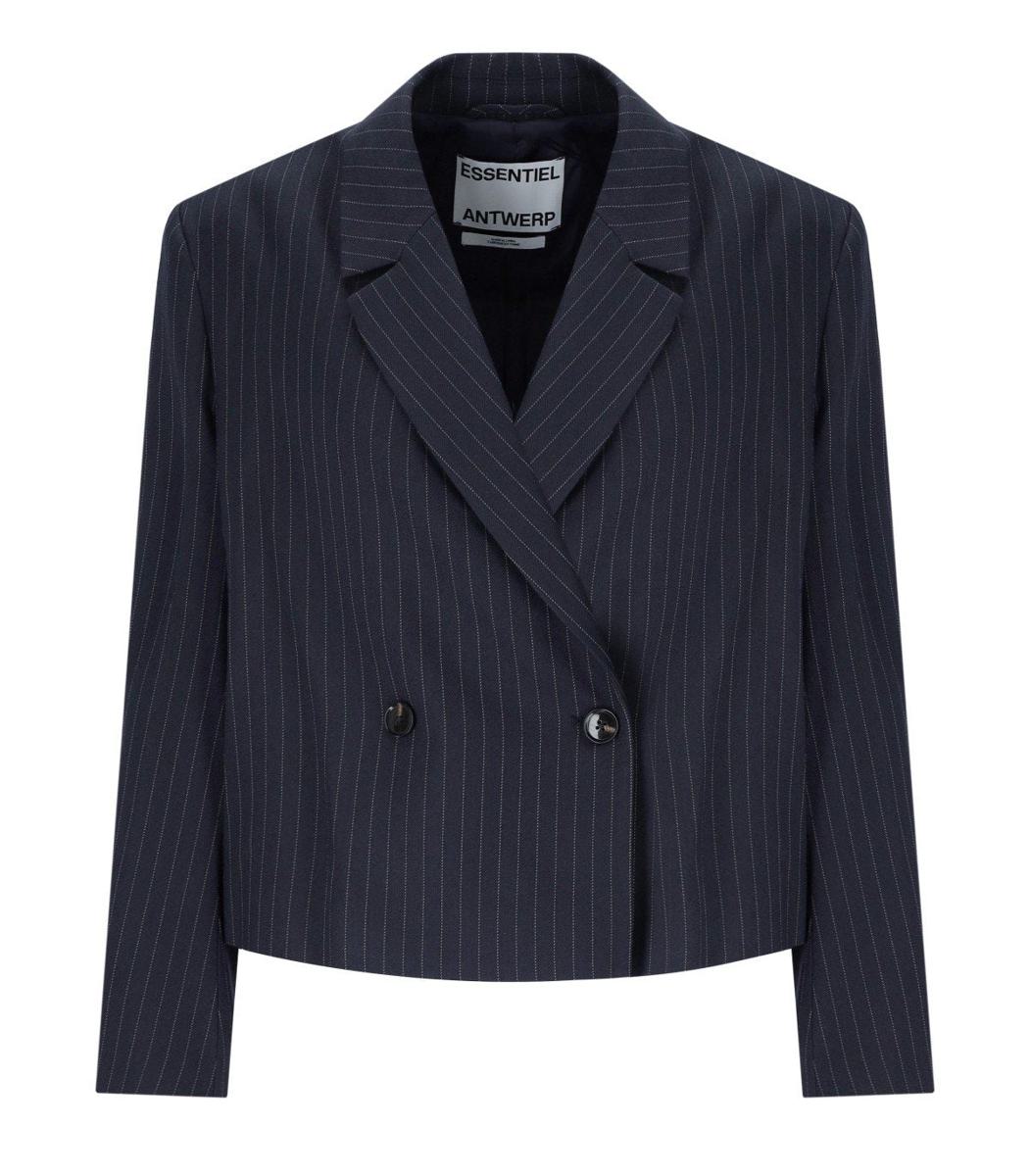 Essentiel Antwerp – Kurzer Blazer „Itzle“ in Marineblau