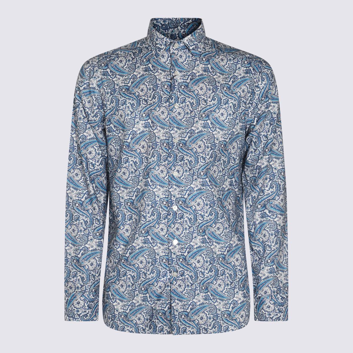 Blaues Baumwollhemd von Etro