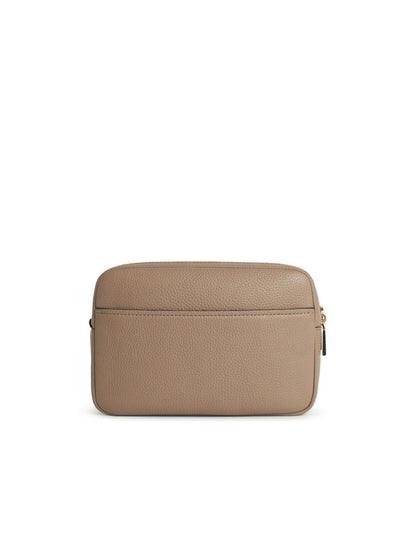 Michael Kors „Briant“ taubengraue Ledertasche