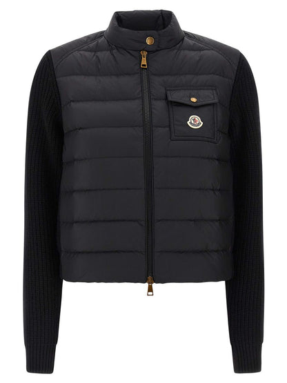Moncler Gepolsterte Strickjacke