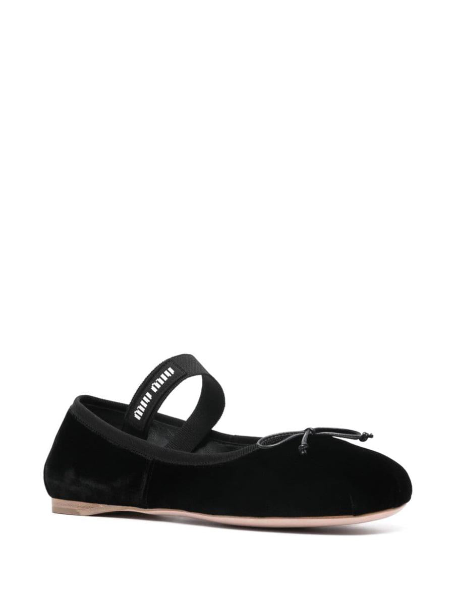 Miu Miu Samt-Ballerinas