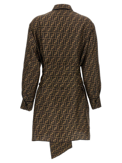 Fendi FF-Monogramm-Kleid