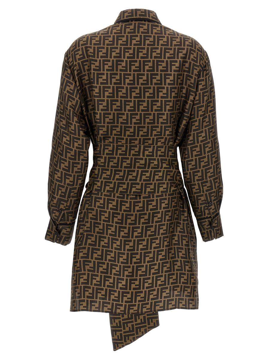 Fendi FF-Monogramm-Kleid