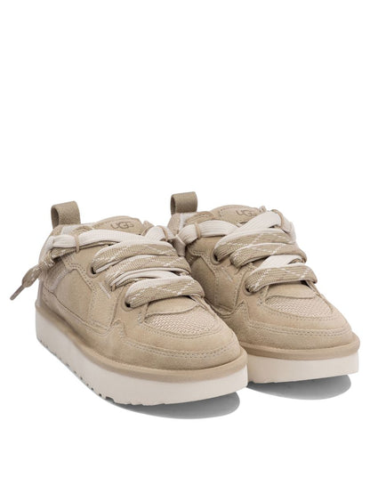 Ugg – Lowlel – Beige Wildleder-Sneaker