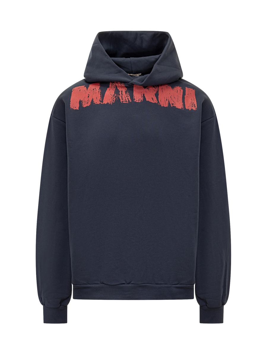 Marni Marni – Kapuzenpullover mit rotem Logo