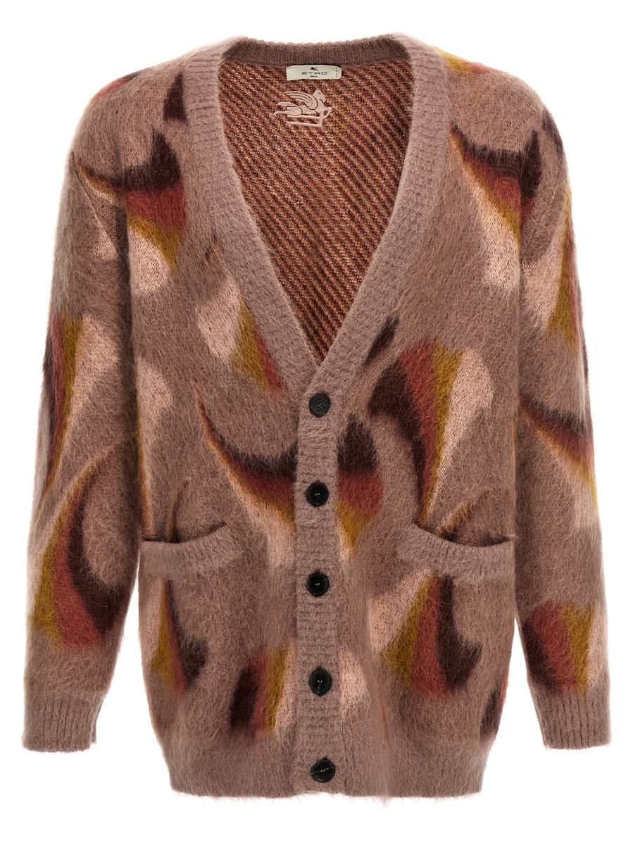 Etro Gemusterte Strickjacke