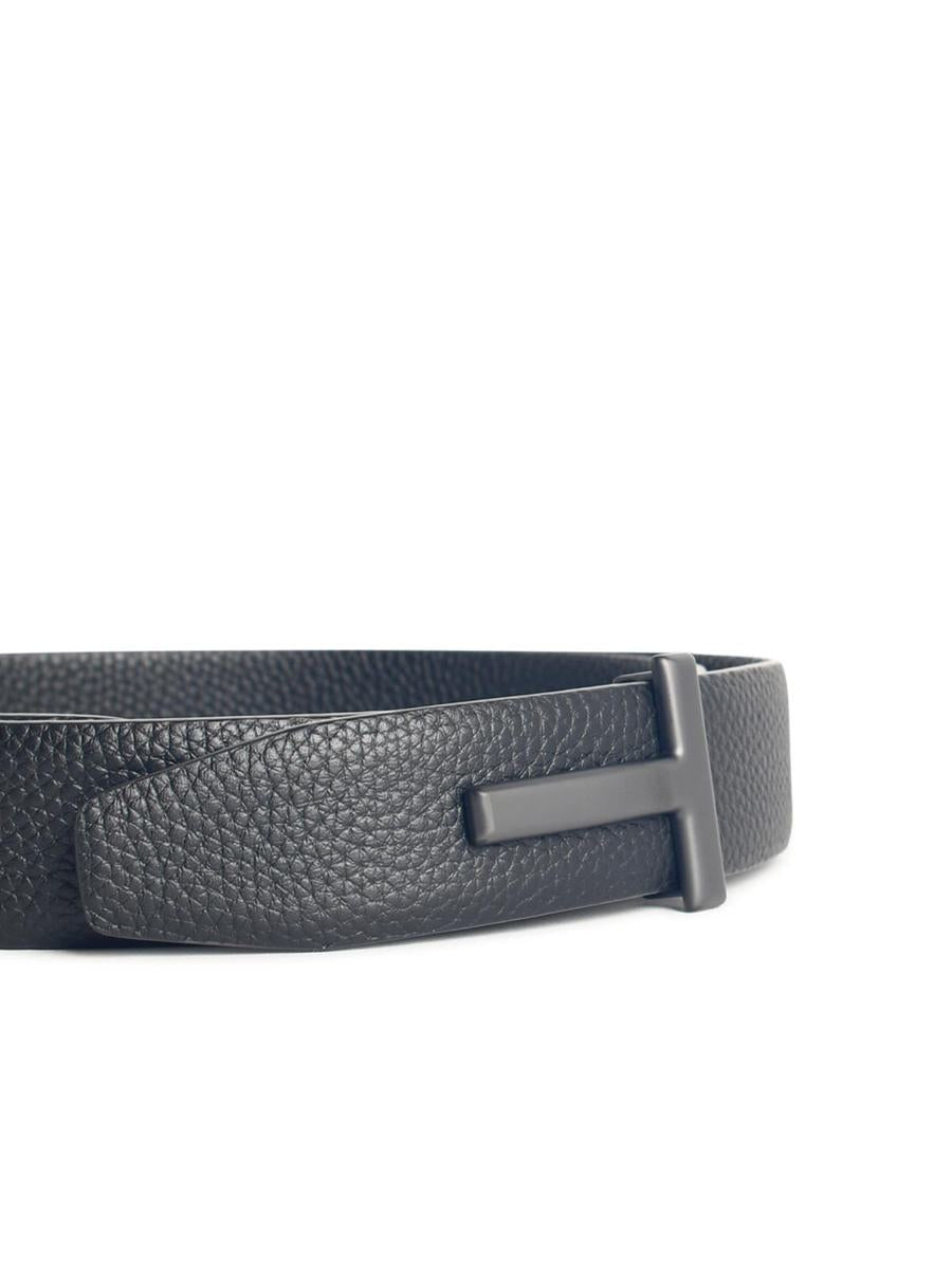 Tom Ford Schwarzer Ledergürtel