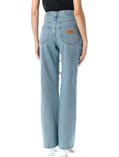 MM6 Maison Margiela Zerrissene Jeans