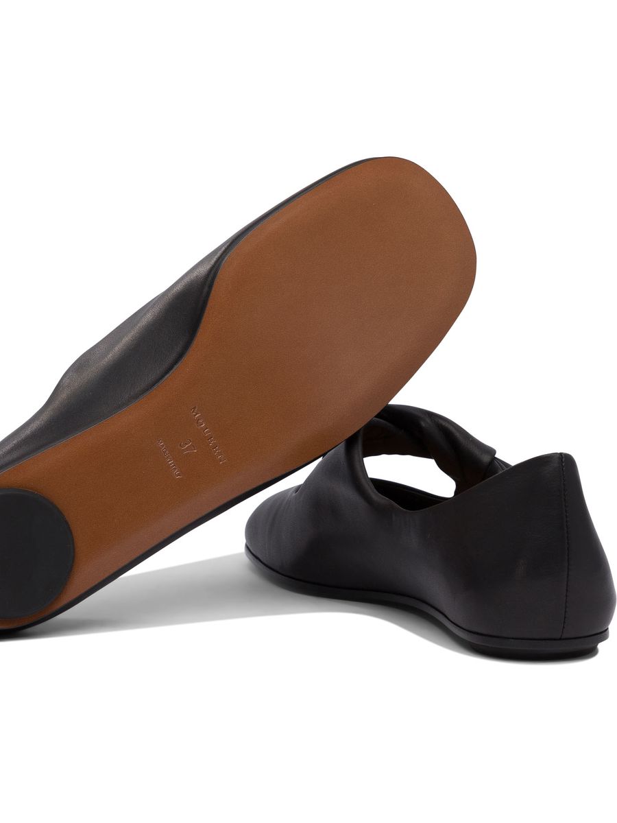 Alexander McQueen Ballerinas mit verdrehtem Detail