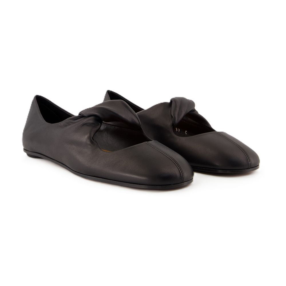 Alexander McQueen Ballerinas mit verdrehtem Detail