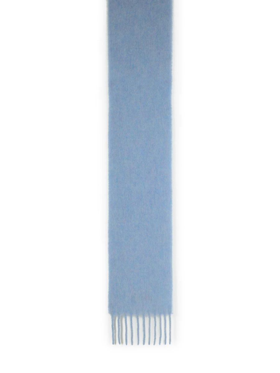 Marni Hellblauer Schal aus Alpaka-Mischgewebe