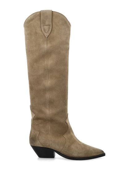 Isabel Marant Denvee Cowboystiefel aus Wildleder