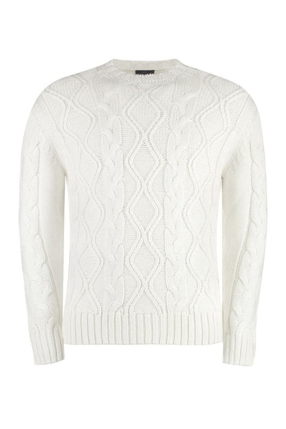 Paul &amp; Shark Pullover aus Schurwolle mit Rundhalsausschnitt