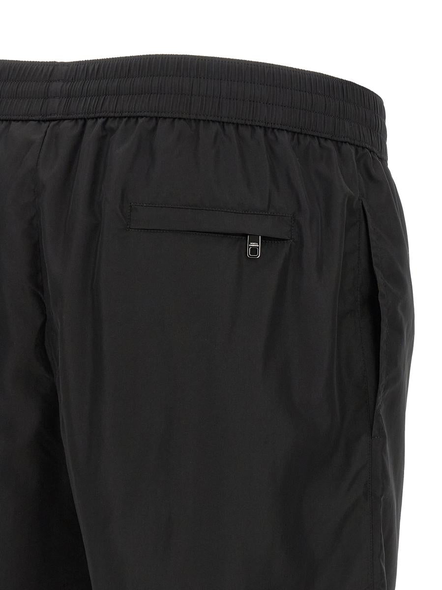 Dolce &amp; Gabbana Badeanzug mit Logo-Plakette