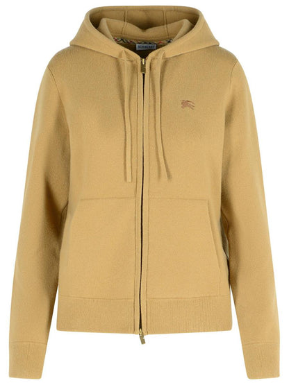 Burberry Sweatshirt „Flachs“ aus Kaschmirmischung