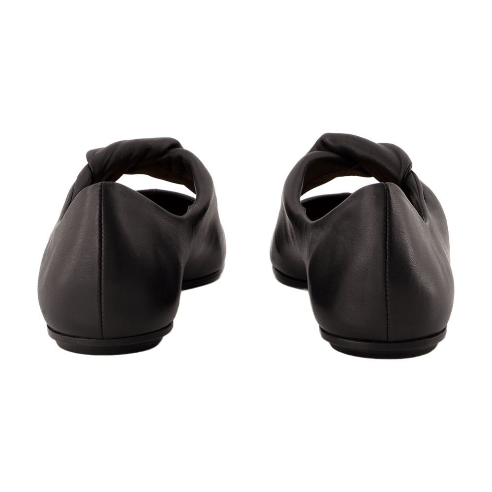 Alexander McQueen Ballerinas mit verdrehtem Detail
