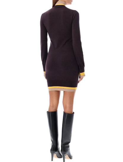 Fendi Mehrlagiges Minikleid