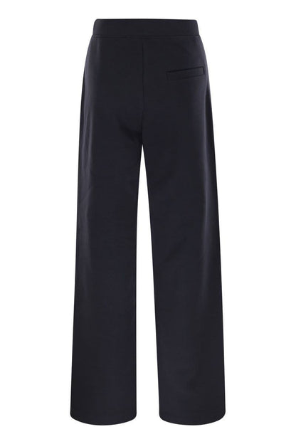 'S Max Mara Pompeo - Baumwollhose mit Logo
