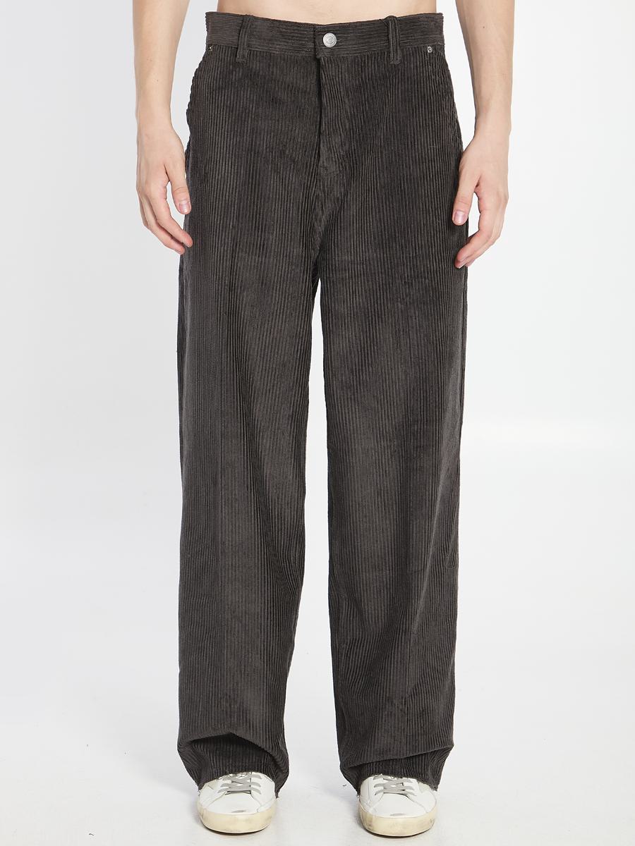 Cordhose aus Samt