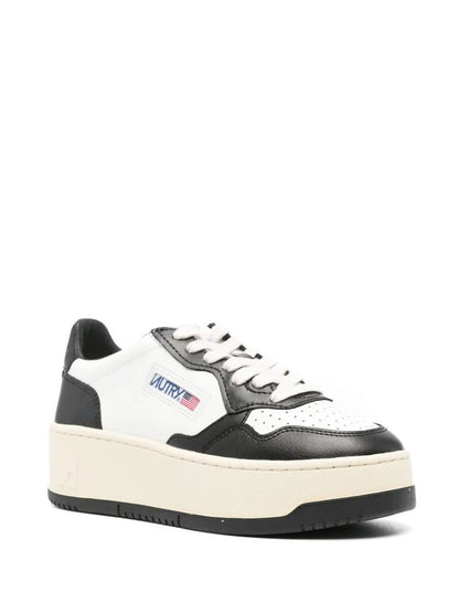 Autry „Platform Low“ Leder-Sneakers