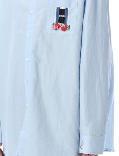 JW Anderson Hemd mit Fensterstickerei