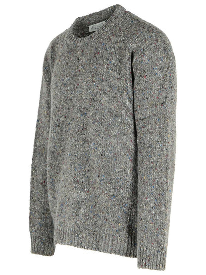 Grauer Pullover aus Schurwolle von Maison Margiela