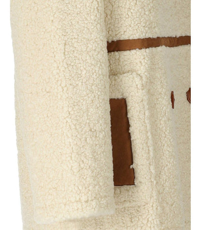 Stand Studio Chloe – Ecrufarbene Zweireiherjacke