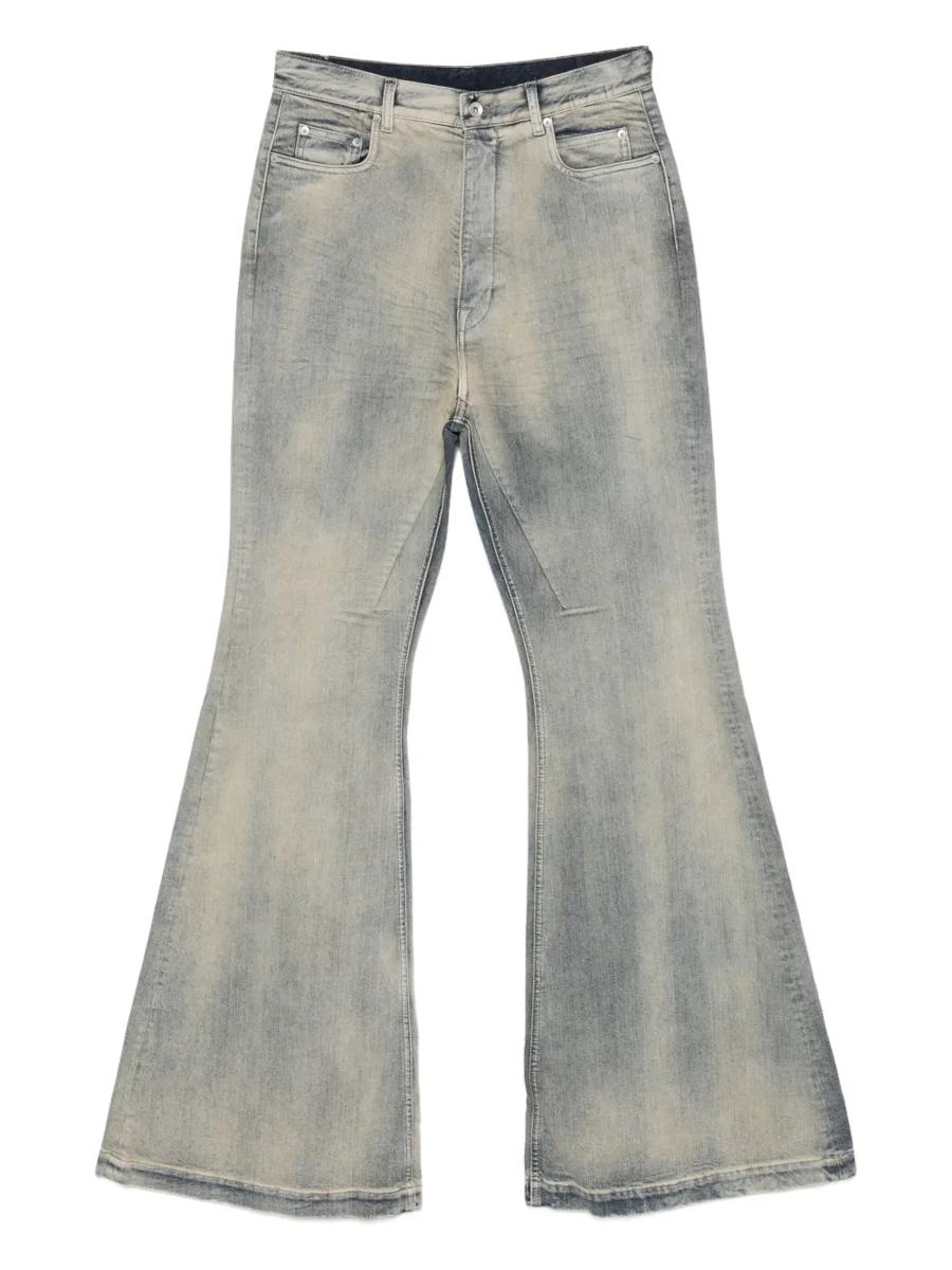 Rick Owens Drkshdw Bolan Schlagjeans mit verblasstem Effekt