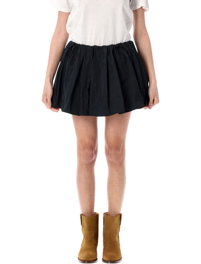 JW Anderson – Geraffter Skort mit Kreisdesign