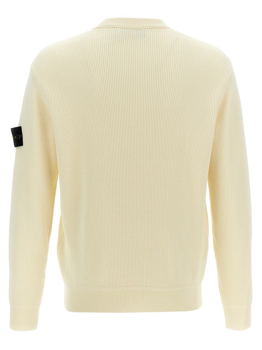 Stone Island Gerippter Wollpullover